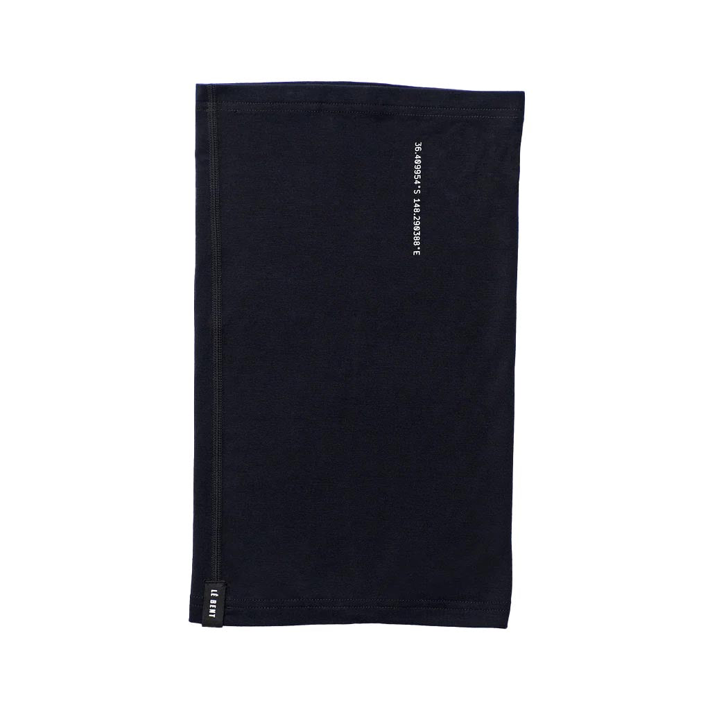 Le Bent Core Lightweight Neck Gaiter 2025 BLACK
