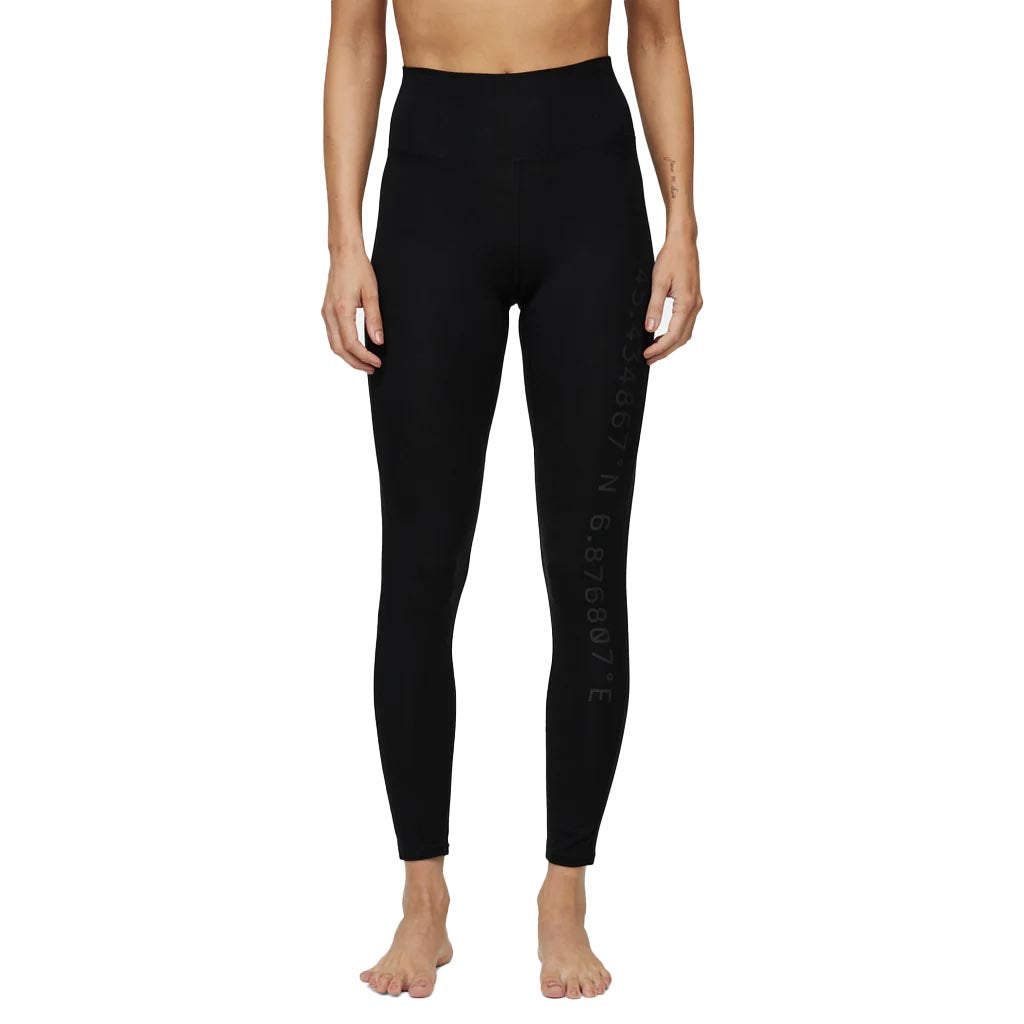 Le Bent Women's Core Midweight Bottom Base Layer 2025 BLACK