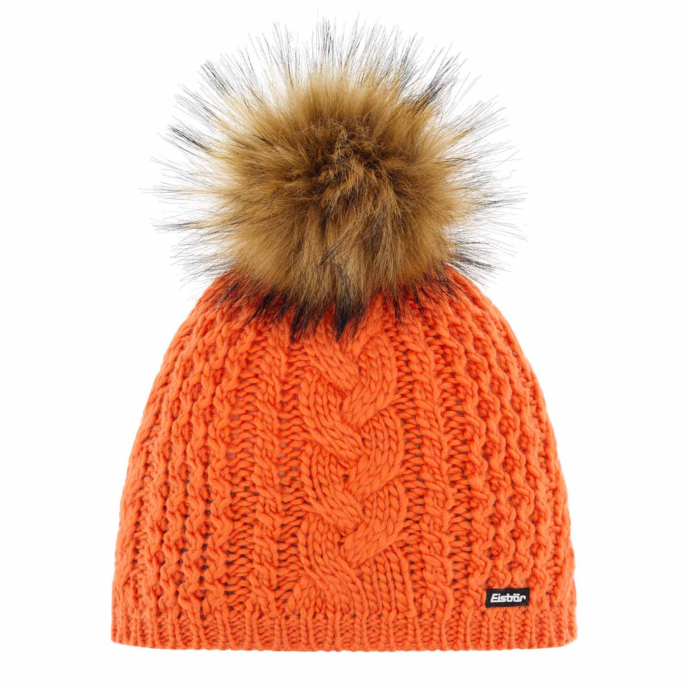 Eisbar Afra Lux Mu Beanie 2025 CORAL BLAZE