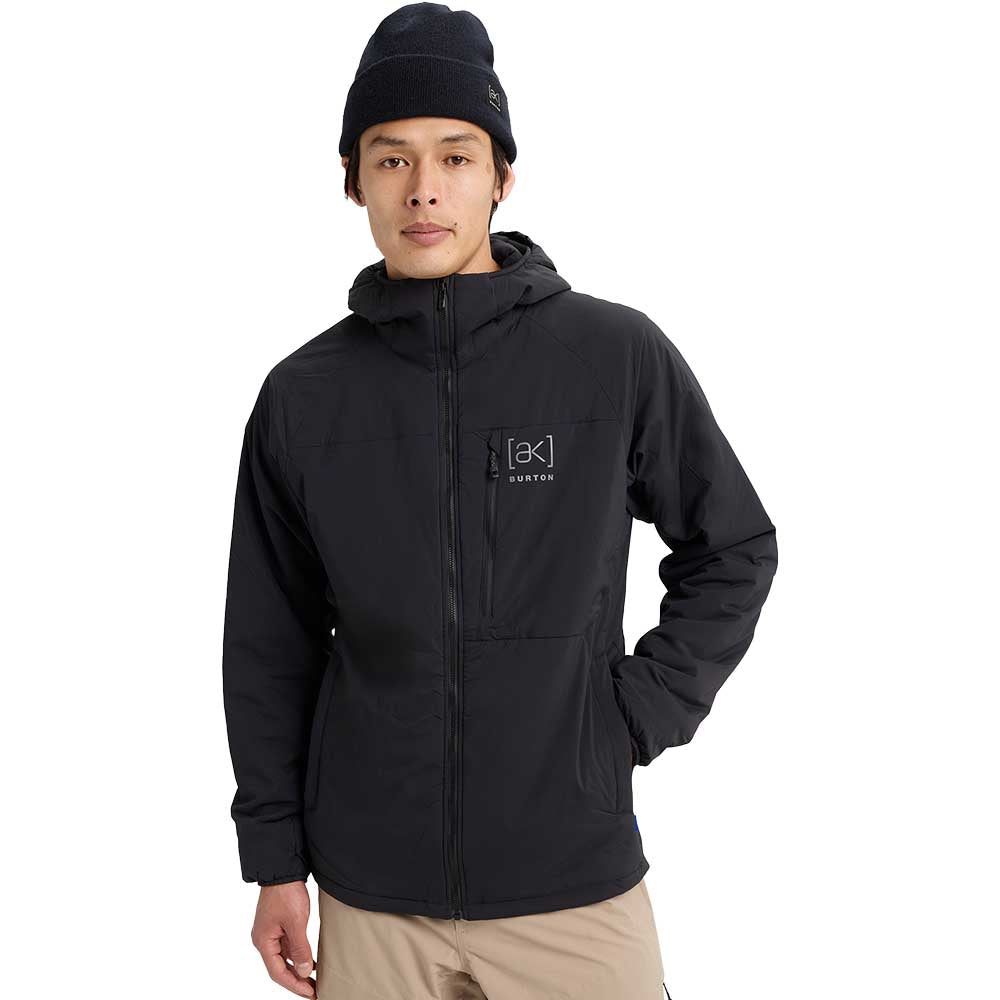 Burton Men's [ak] Helium Hooded Insulated Jacket 2026 TRUE BLACK