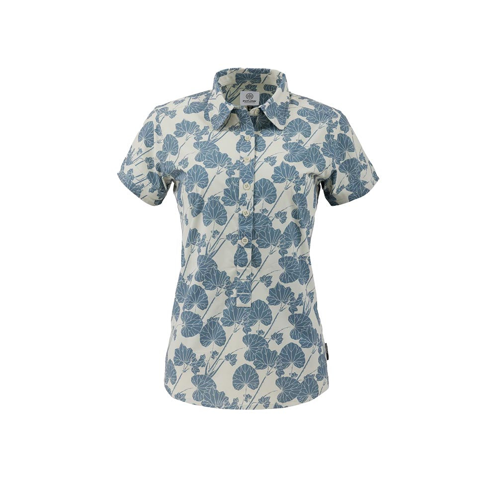 Flylow Women's Aster Shirt 2025 128 MIST/EUCALYPTUS IVY