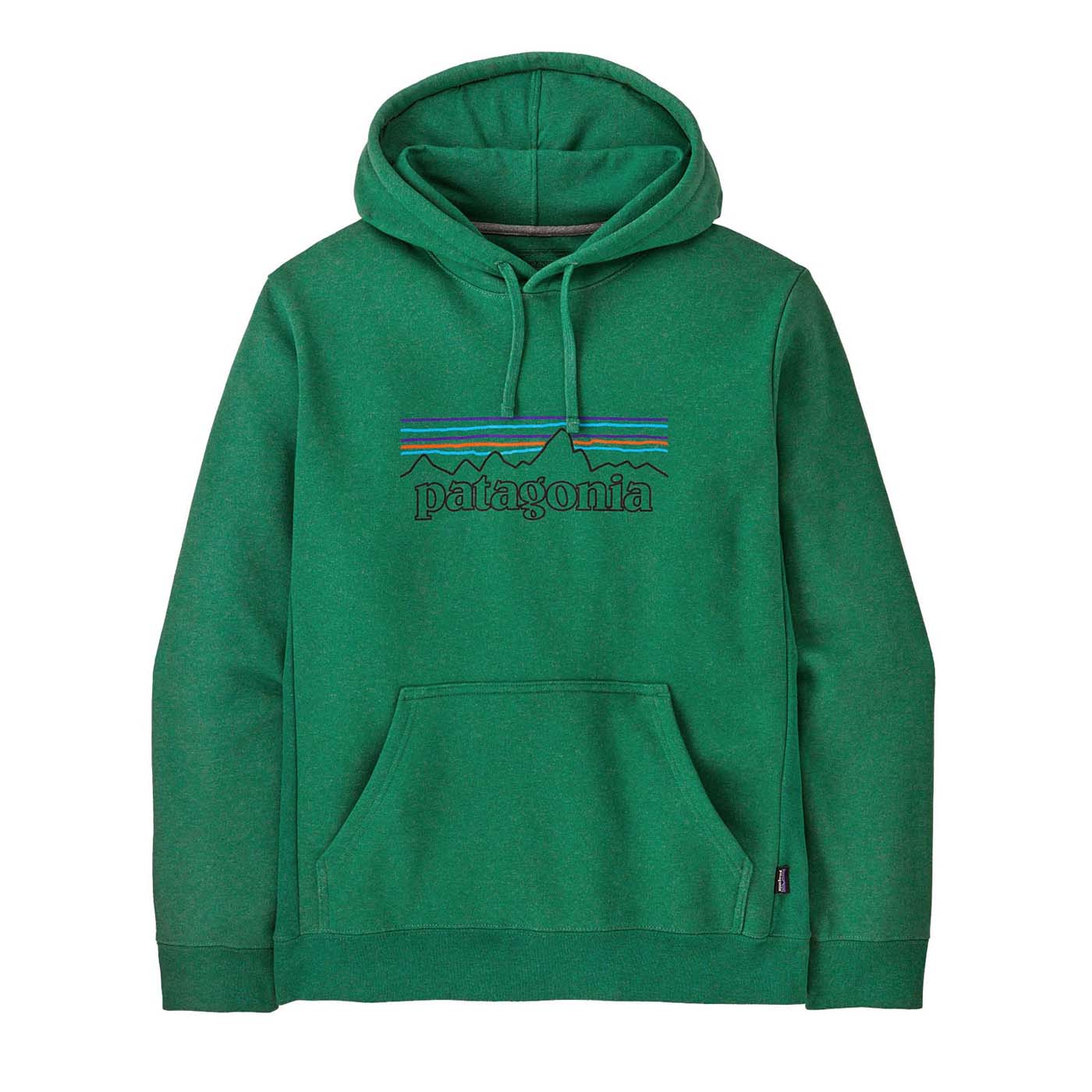 Patagonia Men's P-6 Logo Uprisal Hoody 2025 POHL P-6 OUTLINE: HEARTLEAF GREEN