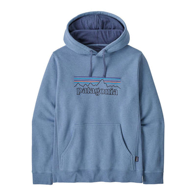 Patagonia Men's P-6 Logo Uprisal Hoody 2025 POBB P-6 OUTLINE BARNACLE BLUE