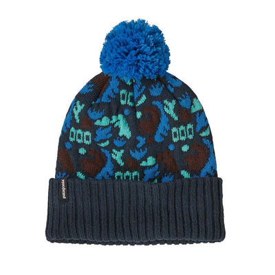 Patagonia Powder Town Beanie 2026 ASBE ACROSS OCEANS SMOLDER BLUE