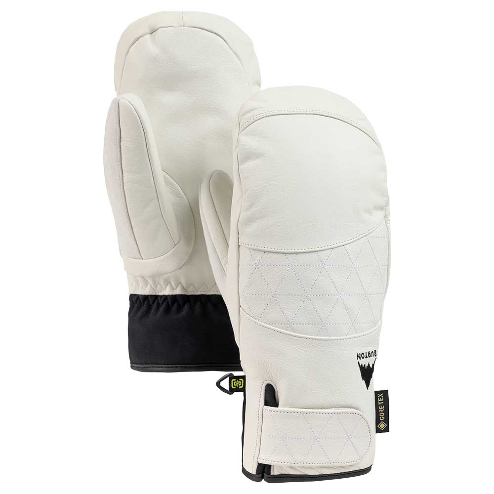 Burton Women's Gondy GORE-TEX Leather Mittens 2026 A26 STOUT WHITE