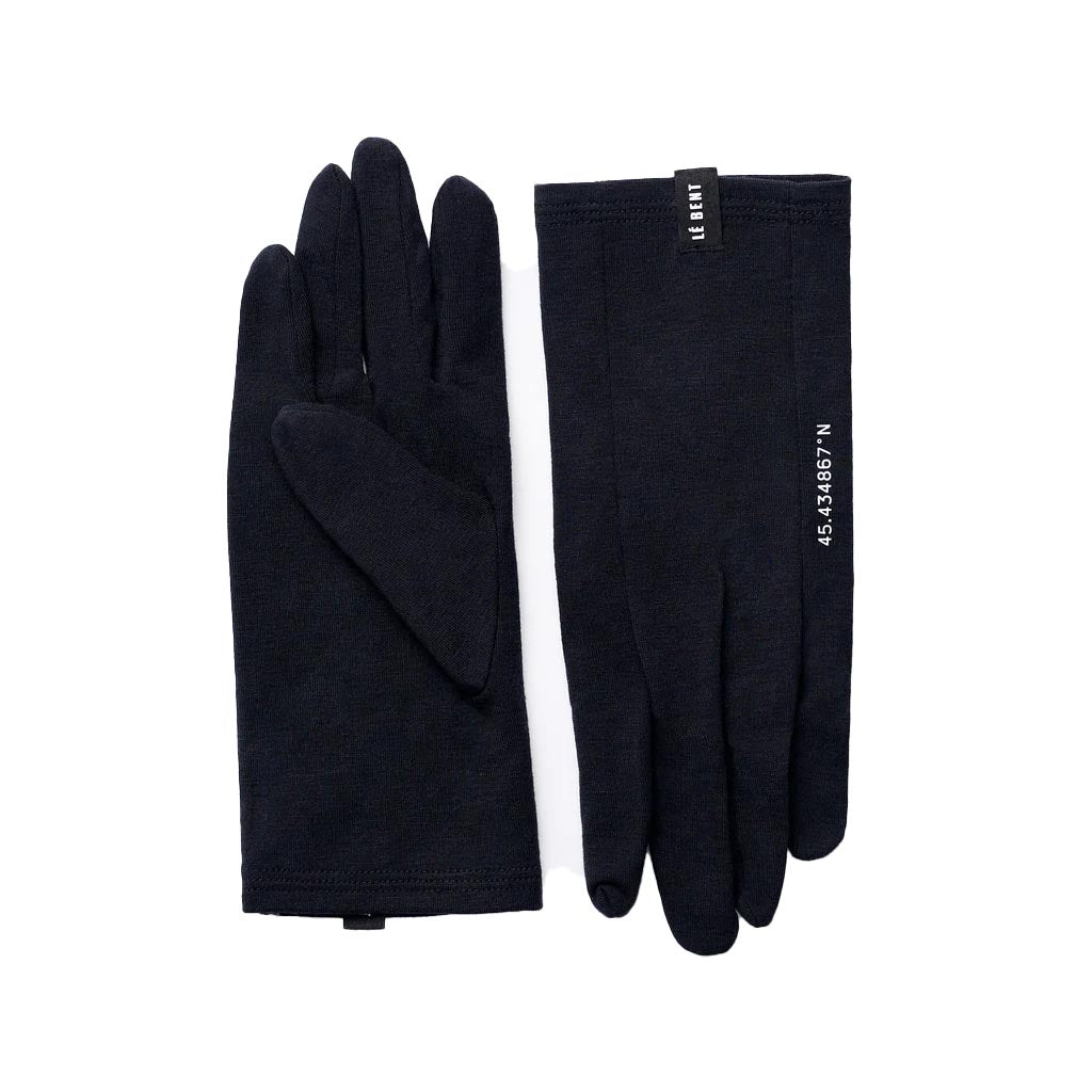 Le Bent Core Midweight Glove Liner 2025 BLACK