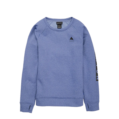 Burton Women's Oak Crewneck Fleece 2026 SLATE BLUE