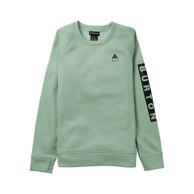 Burton Women's Oak Crewneck Fleece 2026 E3T SOFT SAGE HEATHER