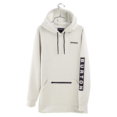 Burton Women's Oak Long Pullover Hoodie 2026 F24 STOUT WHITE HEATHER