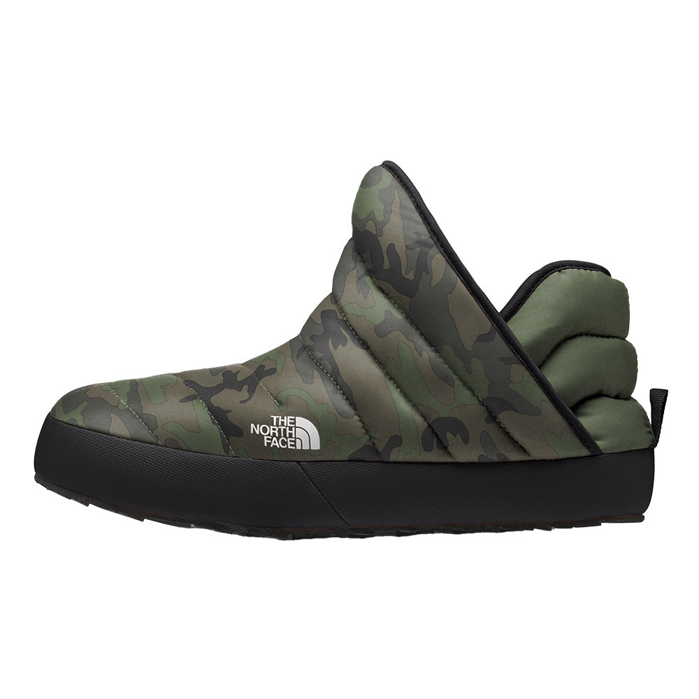 The North Face Men's THERMOBALL™ Traction Booties 2026 28F THYME/BRUSHWOOD CAMO PRINT/TNF BLACK