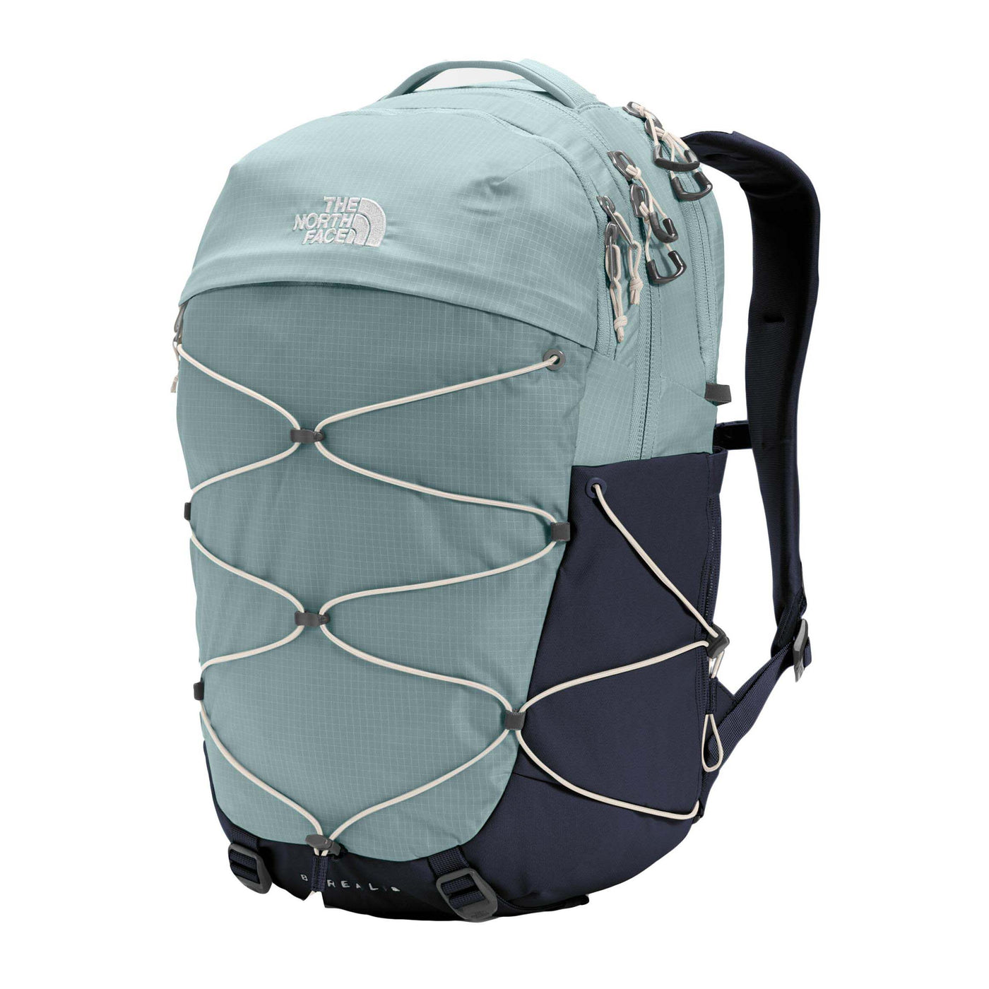 The North Face Women's Borealis Backpack 2026 SILVER BL/TNF