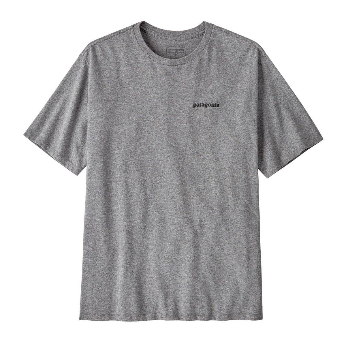 Patagonia Men's P-6 Logo Responsibili-Tee 2025 GRAVEL HEATHER