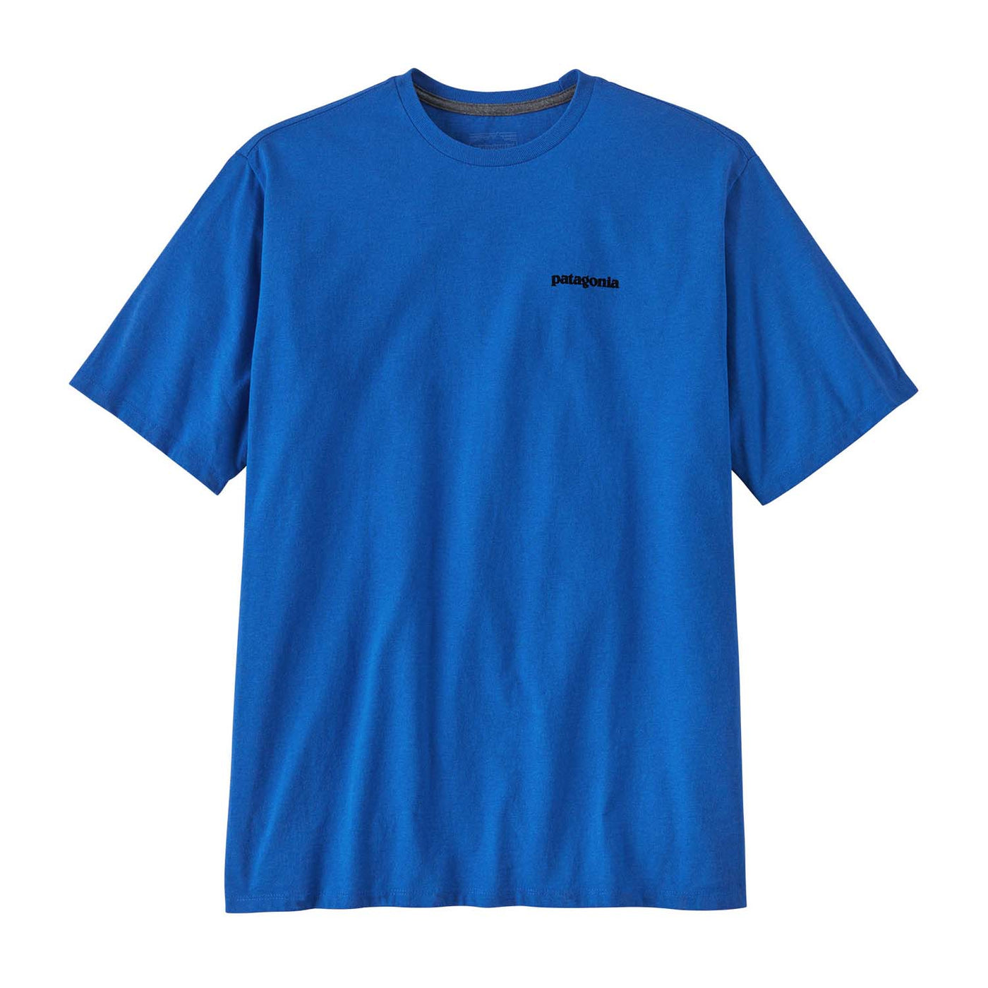 Patagonia Men's P-6 Logo Responsibili-Tee 2025 P-6 OUTLINE- VESSEL BLUE