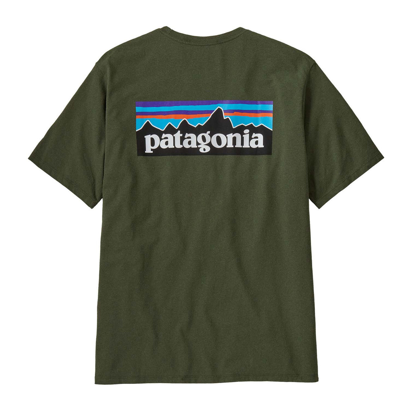 Patagonia Men's P-6 Logo Responsibili-Tee 2025 TORREY PINE GREEN