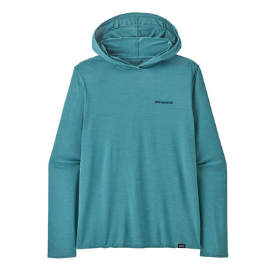 Patagonia Men's Capilene Cool Daily Graphic Hoody 2025 BTWX BOARDSHORT LOGO TONES: WETLAND BLUE X-DYE