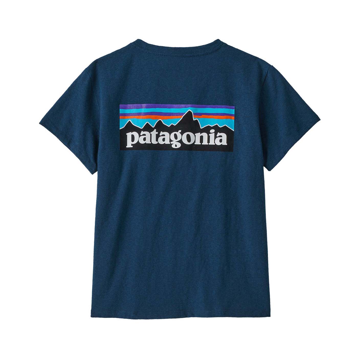 Patagonia Women's P-6 Logo Responsibili-Tee 2025 TIDEPOOL BLUE