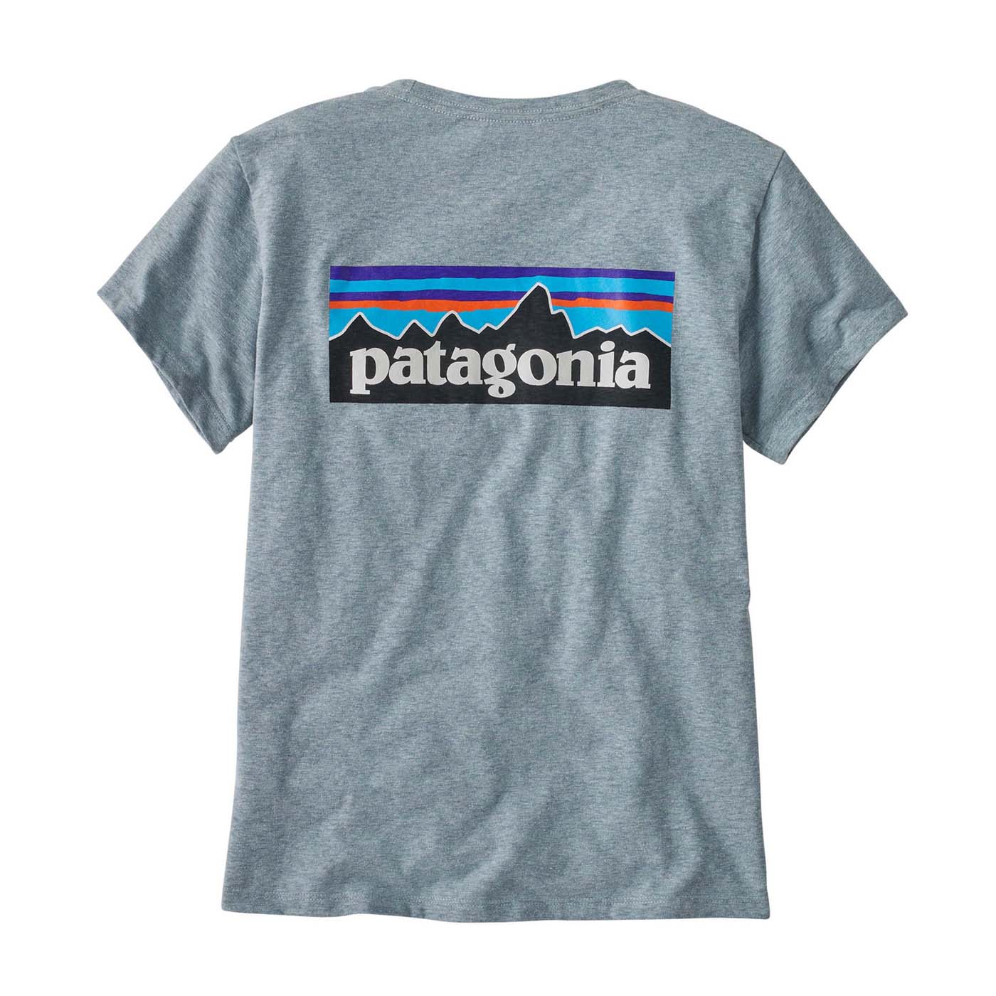 Patagonia Women's P-6 Logo Responsibili-Tee 2025 TMBL THERMAL BLUE