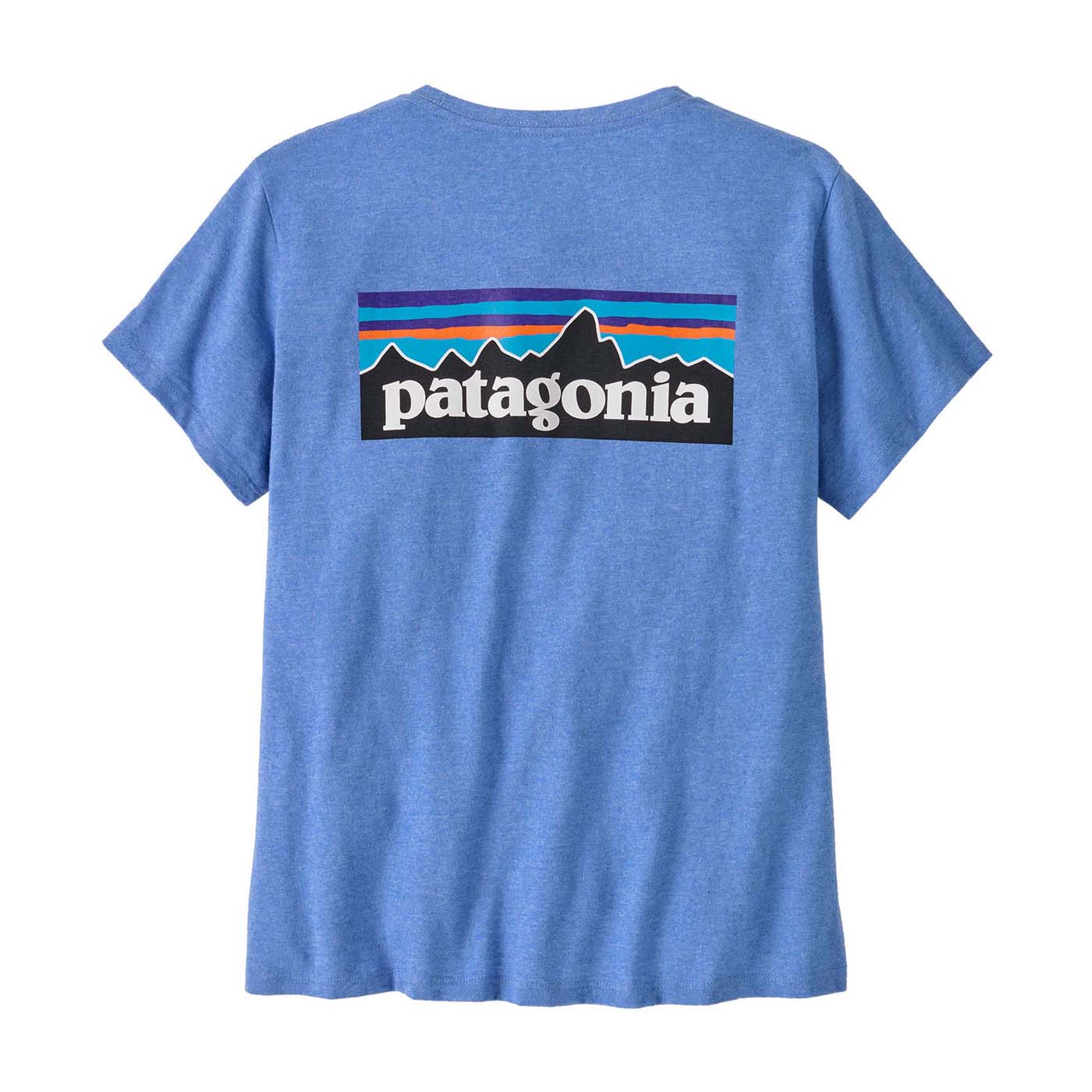 Patagonia Women's P-6 Logo Responsibili-Tee 2025 ABNB ABUNDANT BLUE