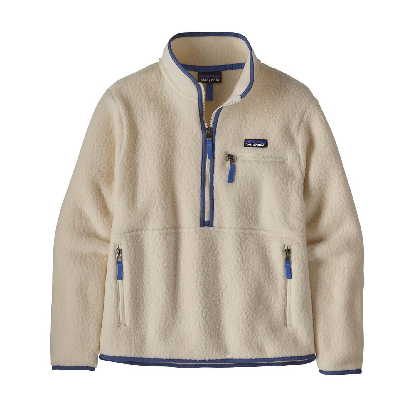 Patagonia Women's Retro Pile Fleece Marsupial Pullover 2026 NATURAL