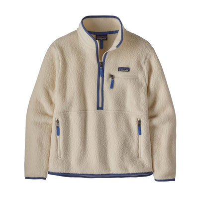 Patagonia Women's Retro Pile Fleece Marsupial Pullover 2026 NATURAL