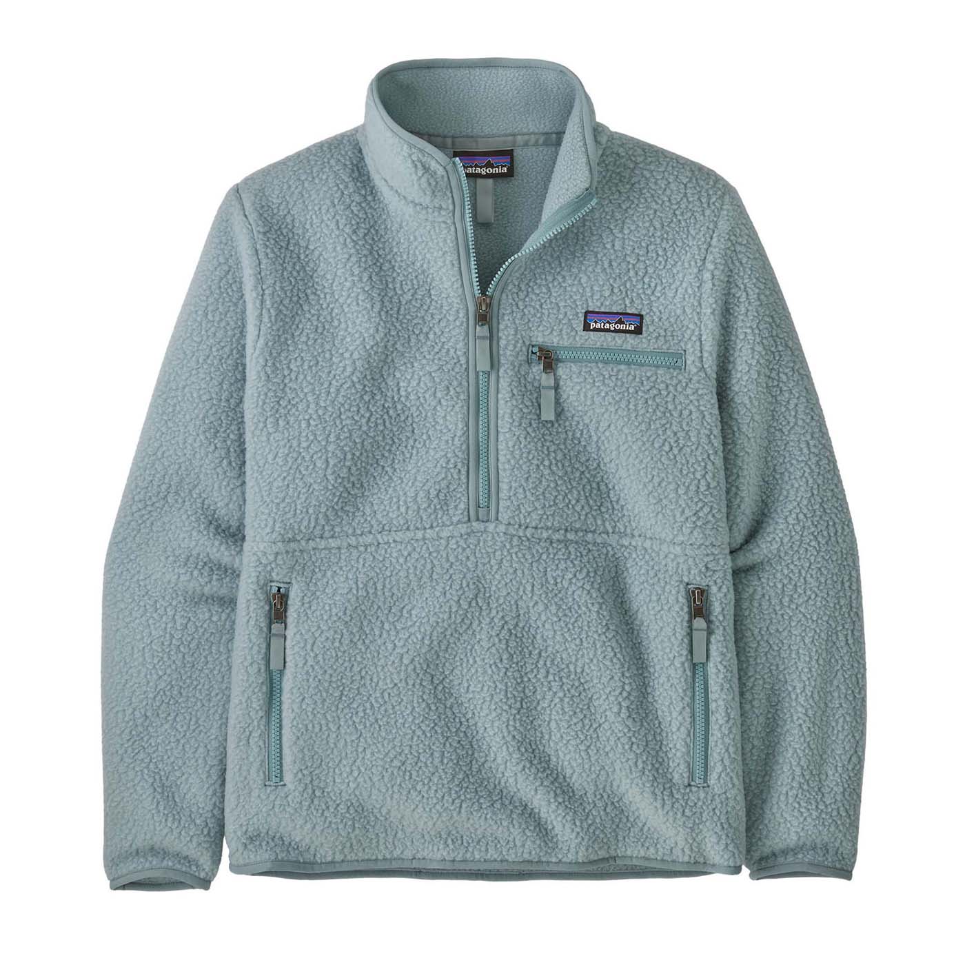 Patagonia Women's Retro Pile Fleece Marsupial Pullover 2026 THERMAL BLUE