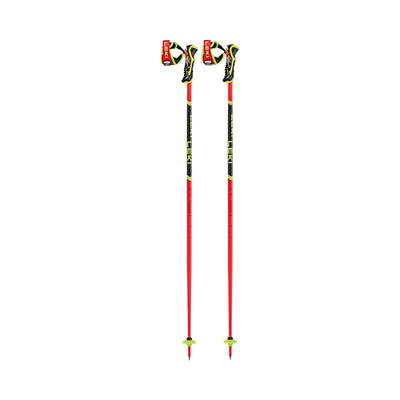 Leki WCR TBS SL 3D Ski Poles 2026 RED/YELLOW