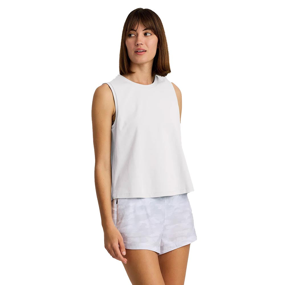 Free Fly Women's Bamboo Current Tank 2025 011 WHITE