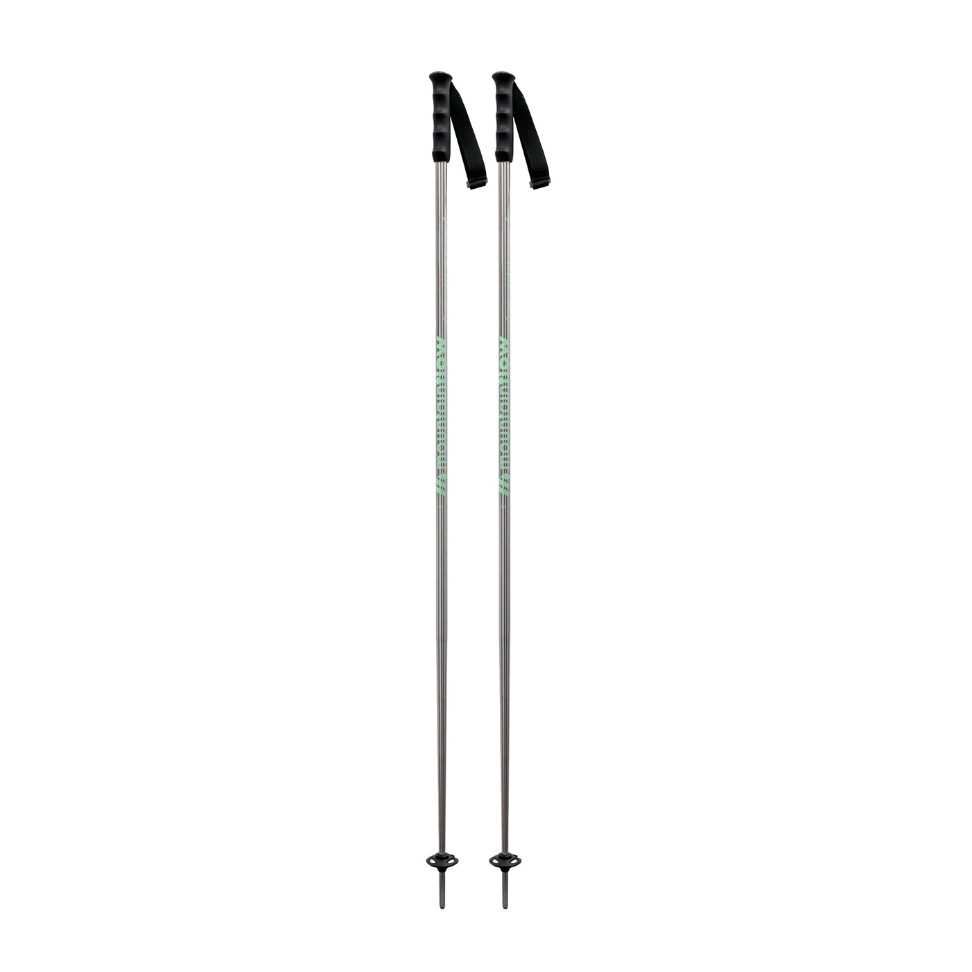 mountainFLOW RE.7+ Recycled Ski Poles 2026 GREEN