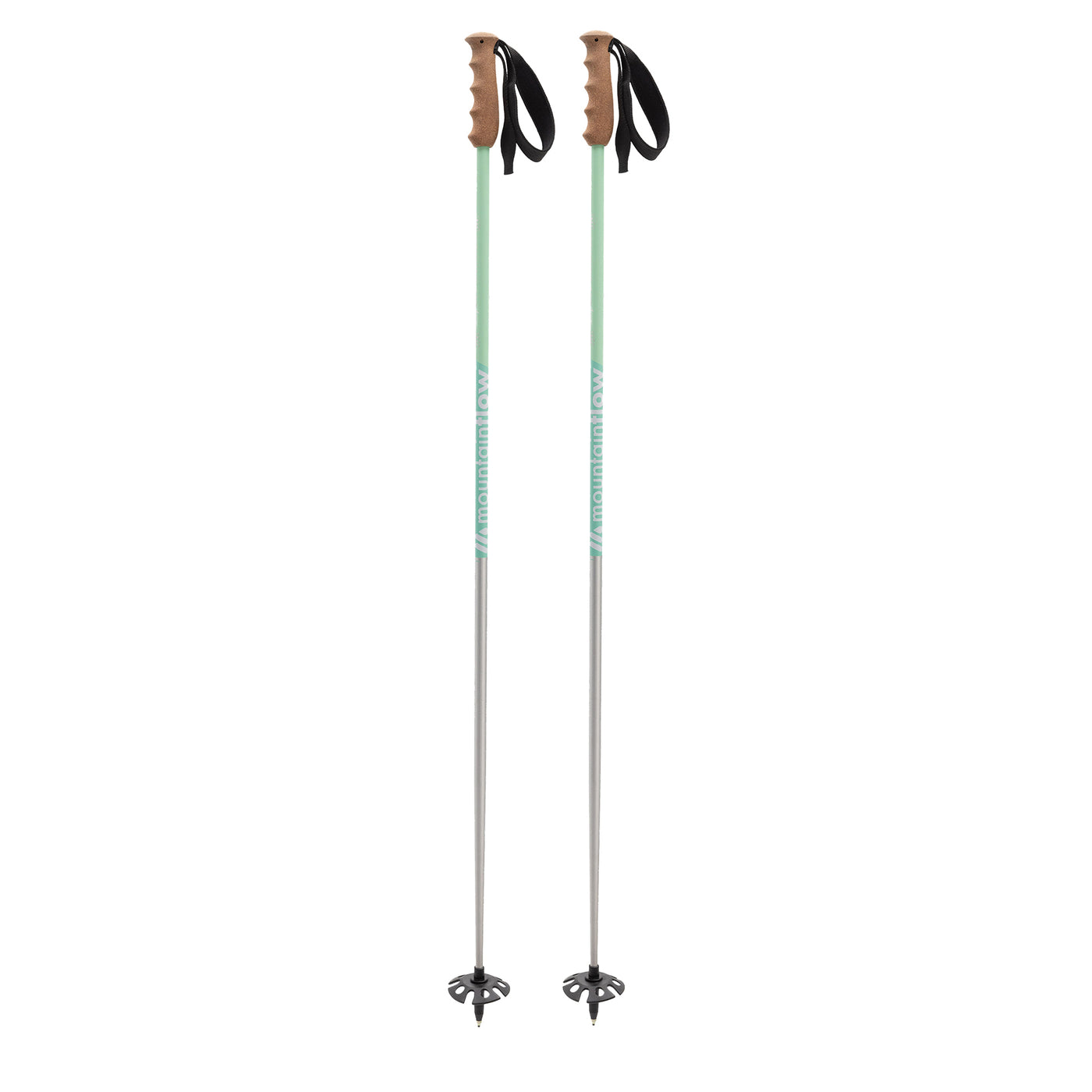mountainFLOW CORKpro Recycled Ski Poles 2025