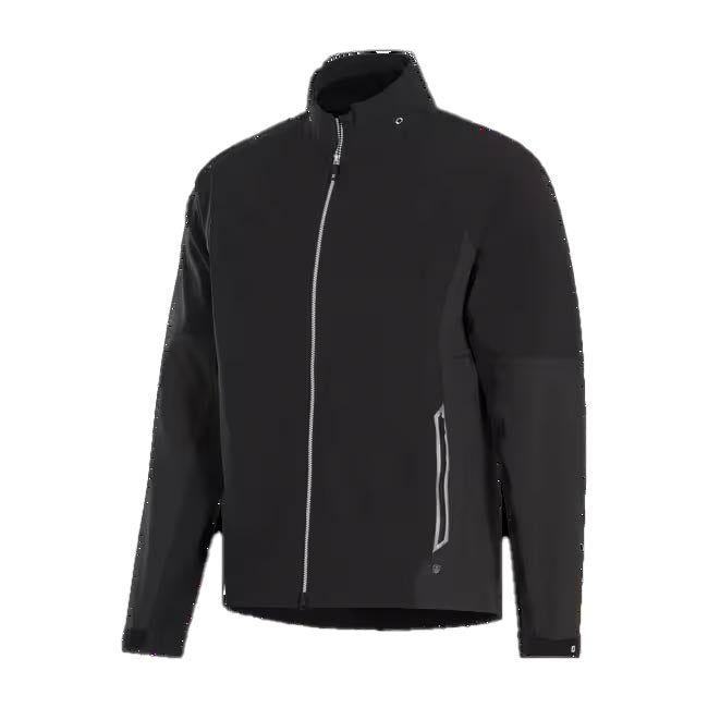 FOOTJOY FOOTJOY MEN'S HYDROTOUR RAIN JACKET SLATE/BLACK