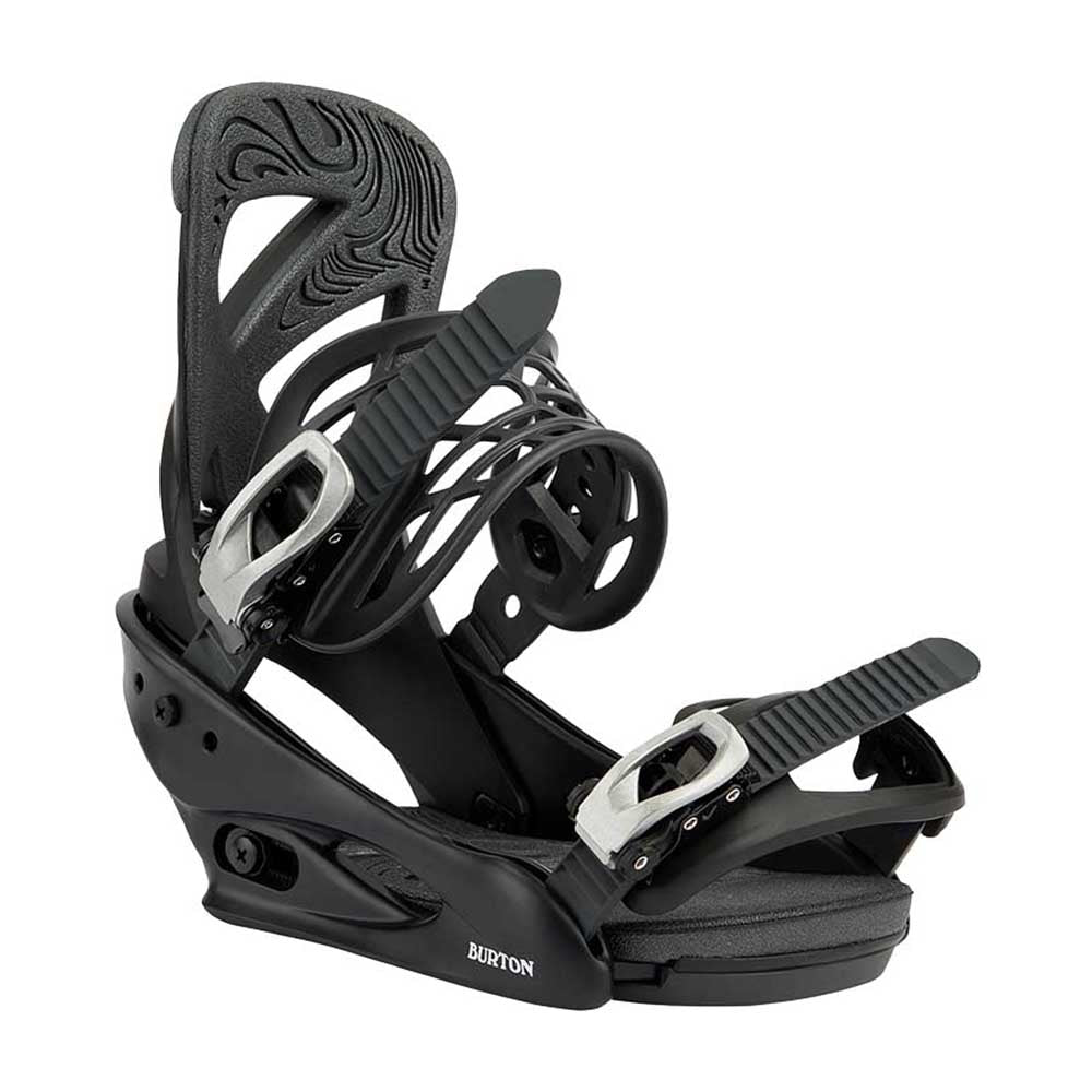 Burton Women's Scribe Re:Flex Snowboard Bindings 2026 BLACK