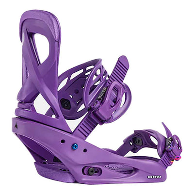 Burton Women's Scribe Re:Flex Snowboard Bindings 2026 IMPERIAL PURPLE