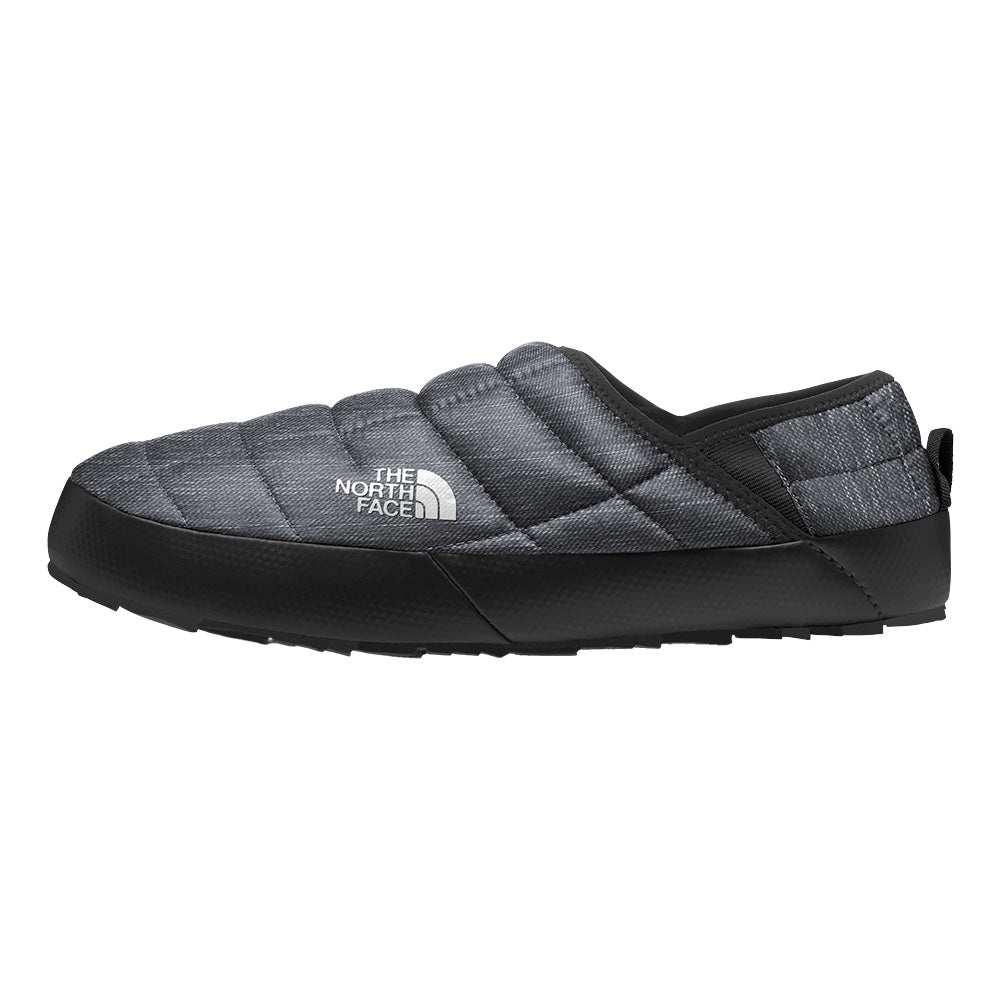 The North Face Men's THERMOBALL™ Traction Mules V 2026 PHANTOM GREY HEATHER PRINT TNF BLACK