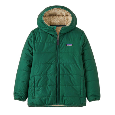 Patagonia Junior's Reversible Ready Freddy Hoody 2026 CONIFER GREEN