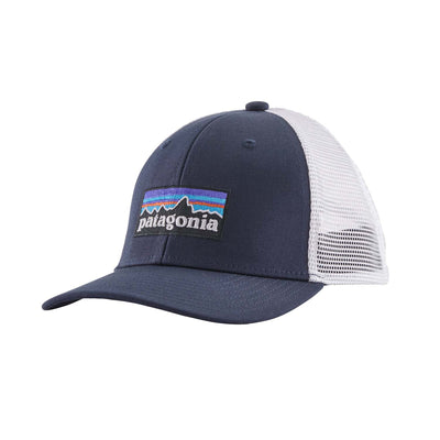 Patagonia Junior's Trucker Hat 2025 PNVY P-6 LOGO NAVY BLUE