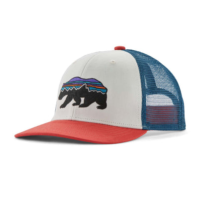 Patagonia Junior's Trucker Hat 2025 FIBW FITZ ROY BEAR BIRCH WHITE
