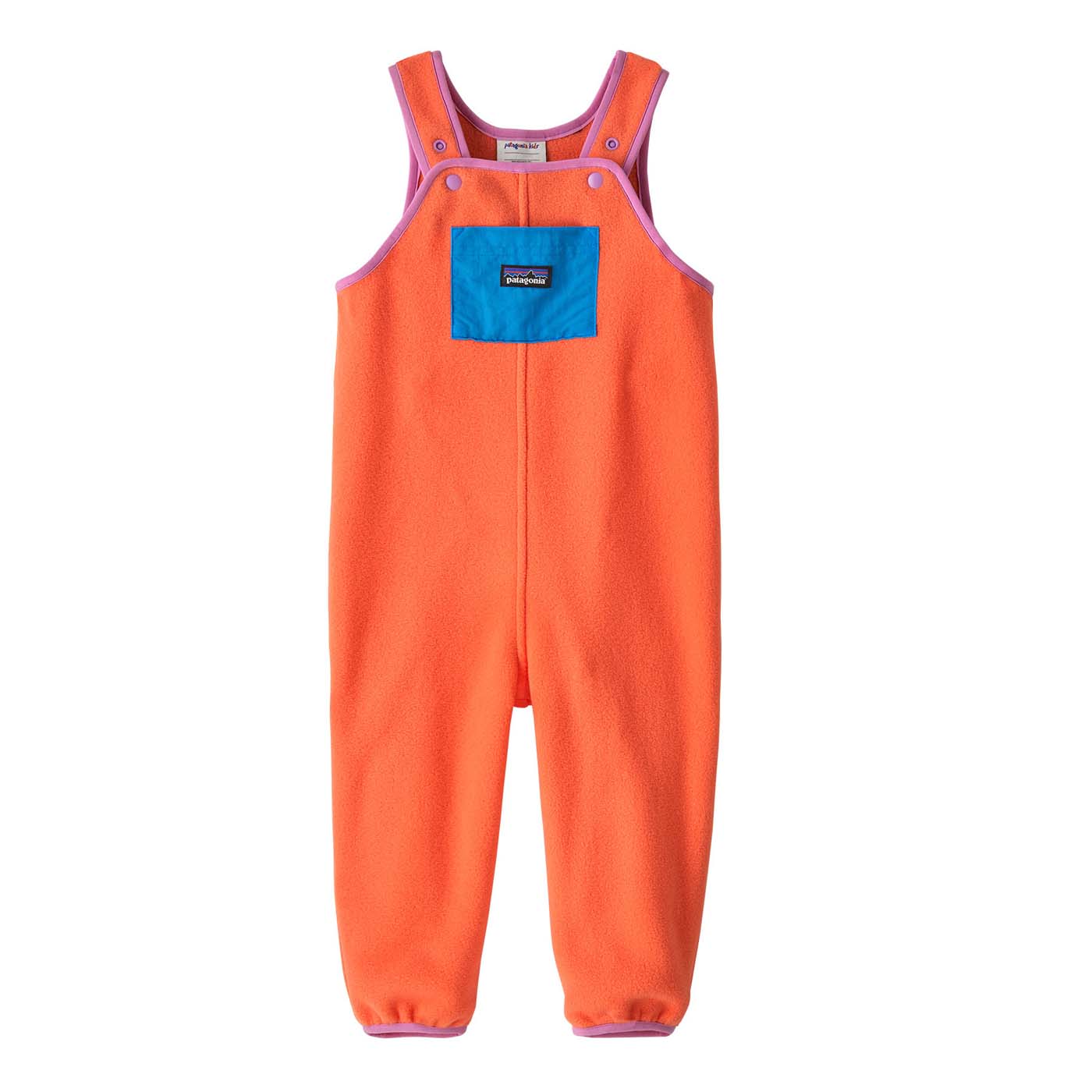 Patagonia Todder's Synchilla Fleece Overalls 2026 ORPL ORANGE PEEL