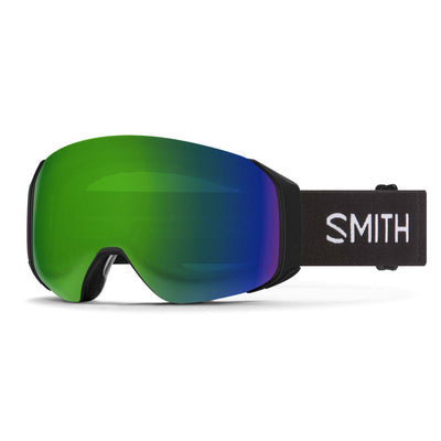 Smith 4D MAG S Goggles with Bonus ChromaPop Lens 2026 BLACK/CP SUN GREEN MIR