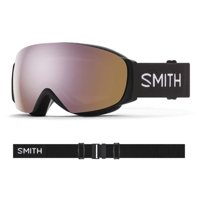 Smith I/O MAG S Goggles with Bonus ChromaPop Lens 2026 BLACK / CP EVERYDAY ROSE GOLD MIR