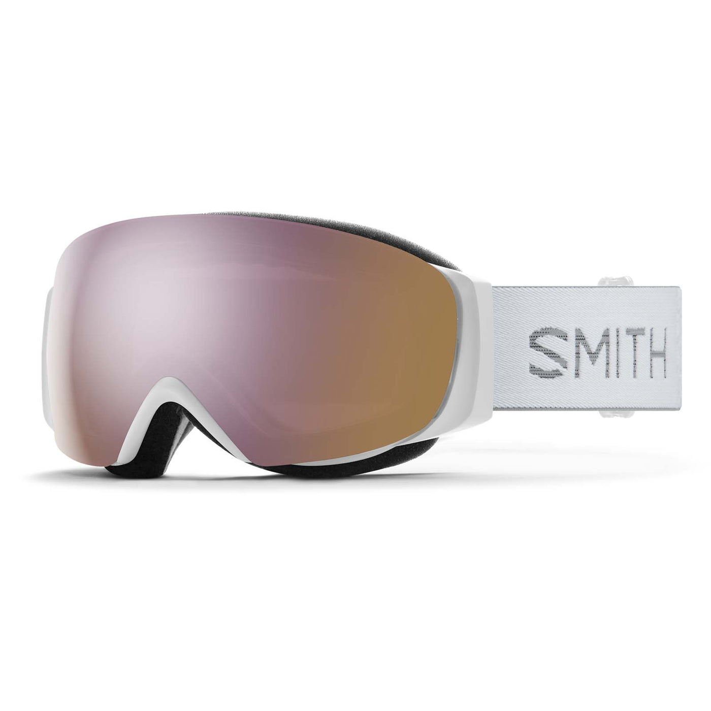 Smith I/O MAG S Goggles with Bonus ChromaPop Lens 2026 WHITE CHUNKY KNIT / CP EVERYDAY ROSE GOLD MIR