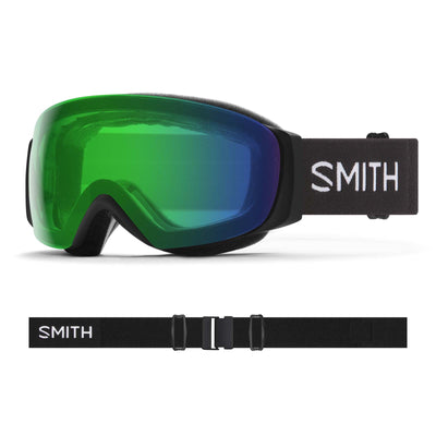Smith I/O MAG S Goggles with Bonus ChromaPop Lens 2026 BLACK/CP EDAY GREEN MIR