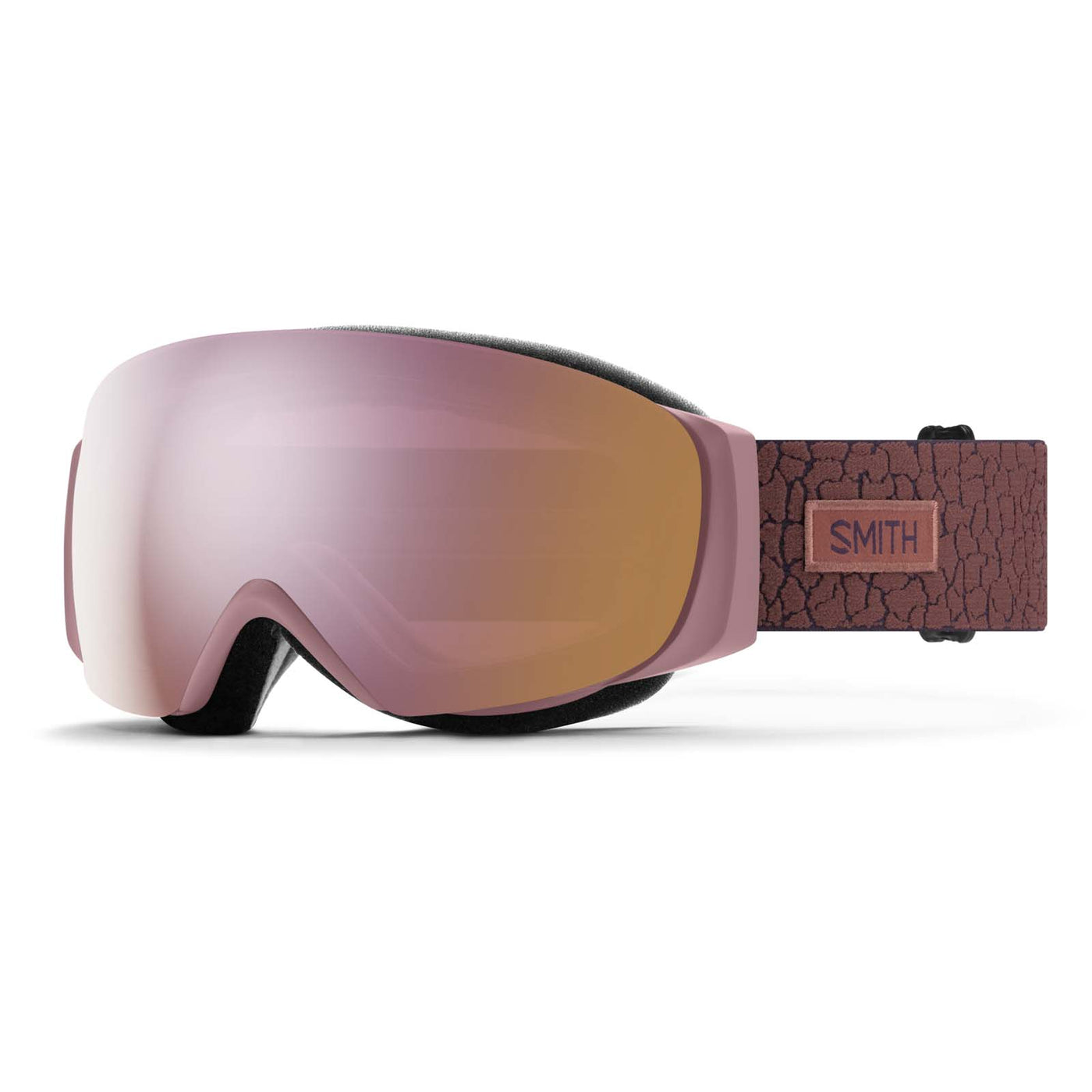 Smith I/O MAG S Goggles with Bonus ChromaPop Lens 2026 DUSK CRACKLE / CP EVERYDAY ROSE GOLD MIR