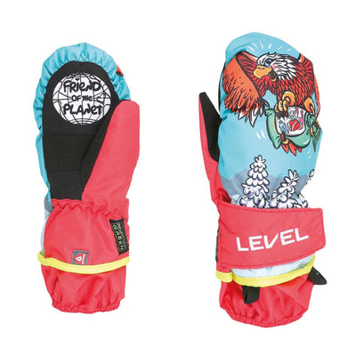 Level Gloves Toddler's Animal Mitten's 2025 RED