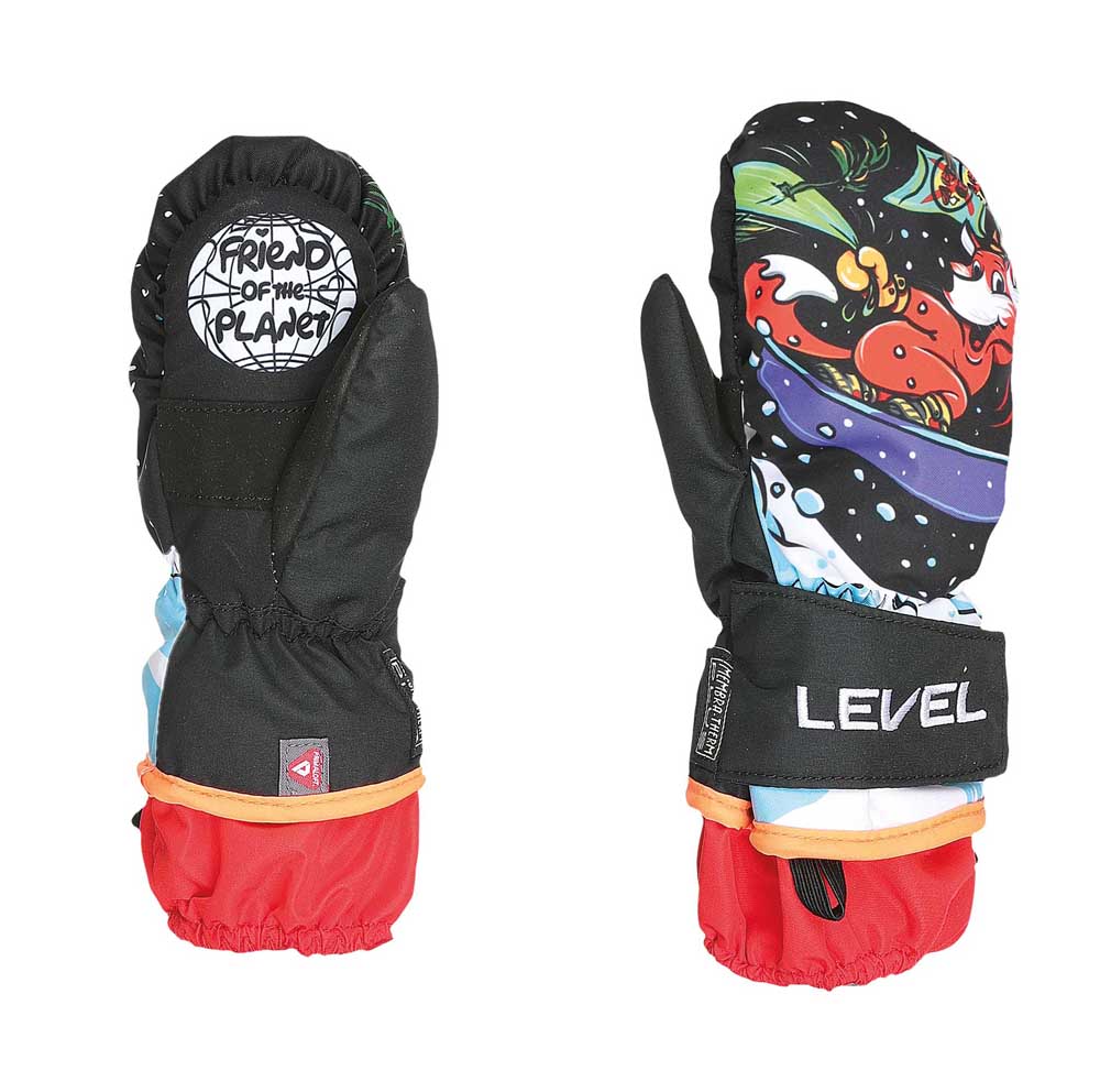 Level Gloves Toddler's Animal Mitten's 2025 PK BLACK