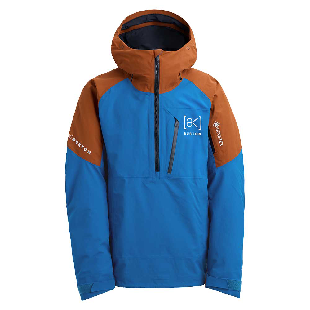 Burton Men's [ak] Velocity GORE-TEX Anorak 2025 E1W BLUE TEAL/CHESTNUT BROWN
