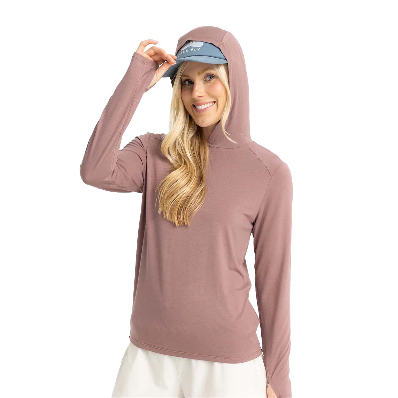 Free Fly Women's Bamboo Shade Hoody II 2025 FIG