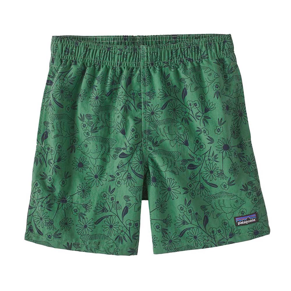 Patagonia Junior's Baggies Shorts 5 in. - Lined 2025 LGSN LOS GARIBALDI SIMPLE GATHER GREEN