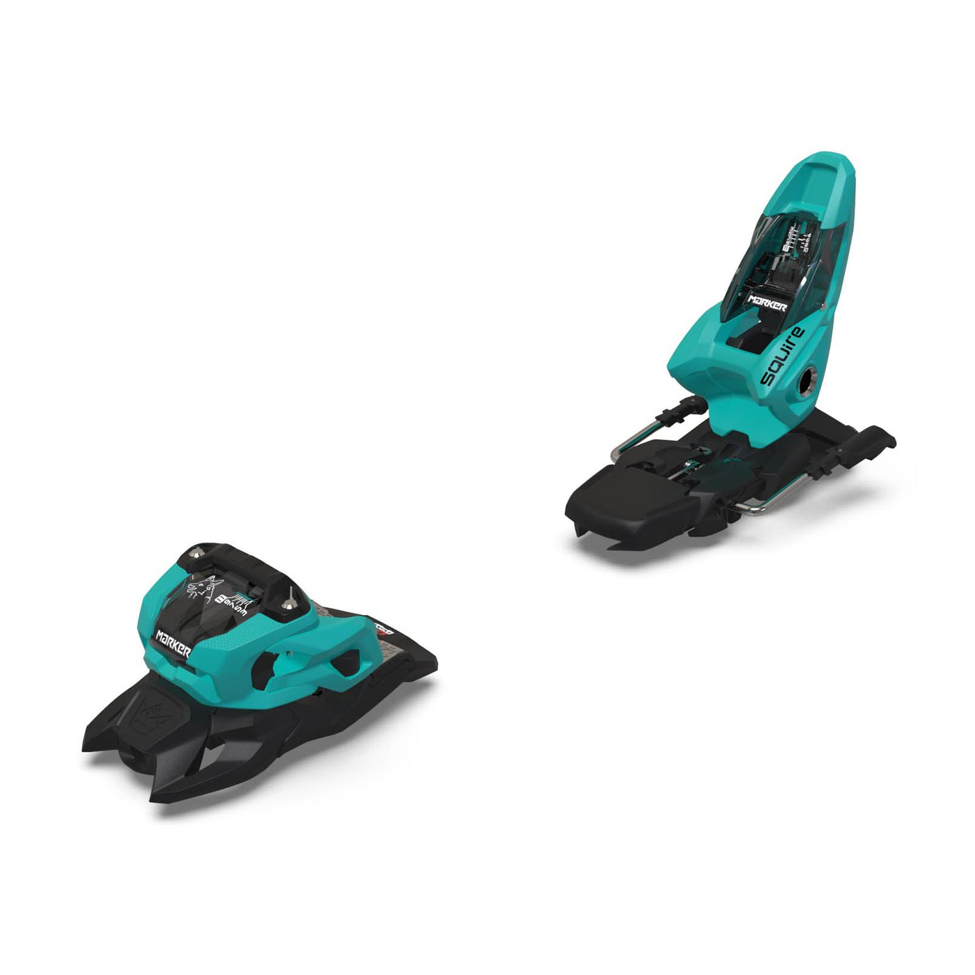 Marker Squire 11 Ski Bindings 2026 BLACK/TEAL
