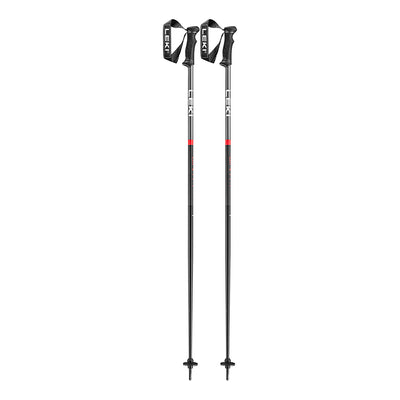 Leki QNTM Ski Poles 2026 BLACK/RED