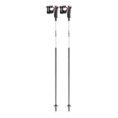 Leki Women's Carbon 14 3D Ski Poles 2026 BLACK-WHITE
